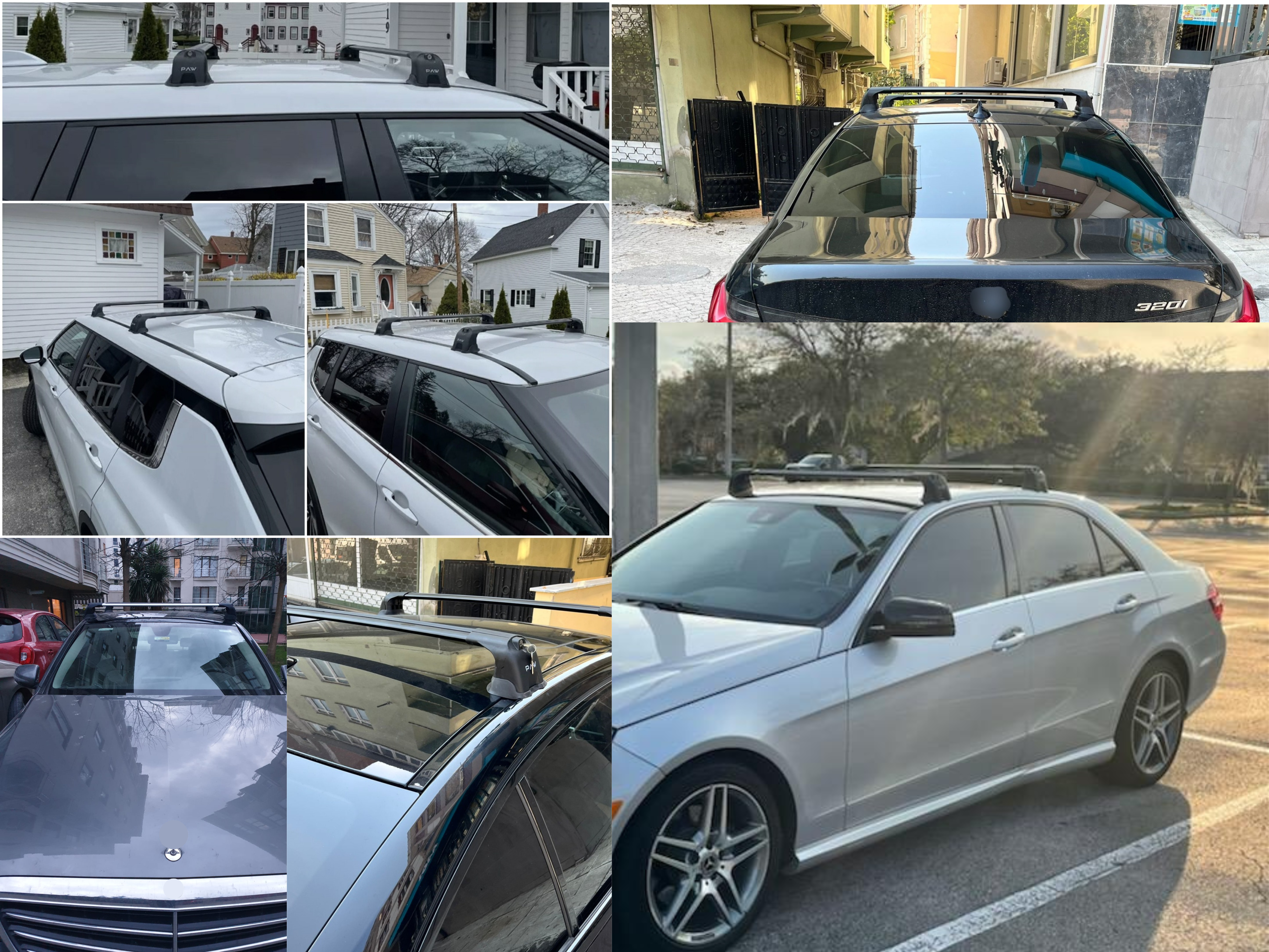 For Mercedes Benz T-Series 2022-Up Roof Rack Cross Bars Metal Bracket Fix Point Alu Silver For Mercedes Benz T-Series 2022-Up Roof Rack Cross Bars Metal Bracket Fix Point Alu Silver